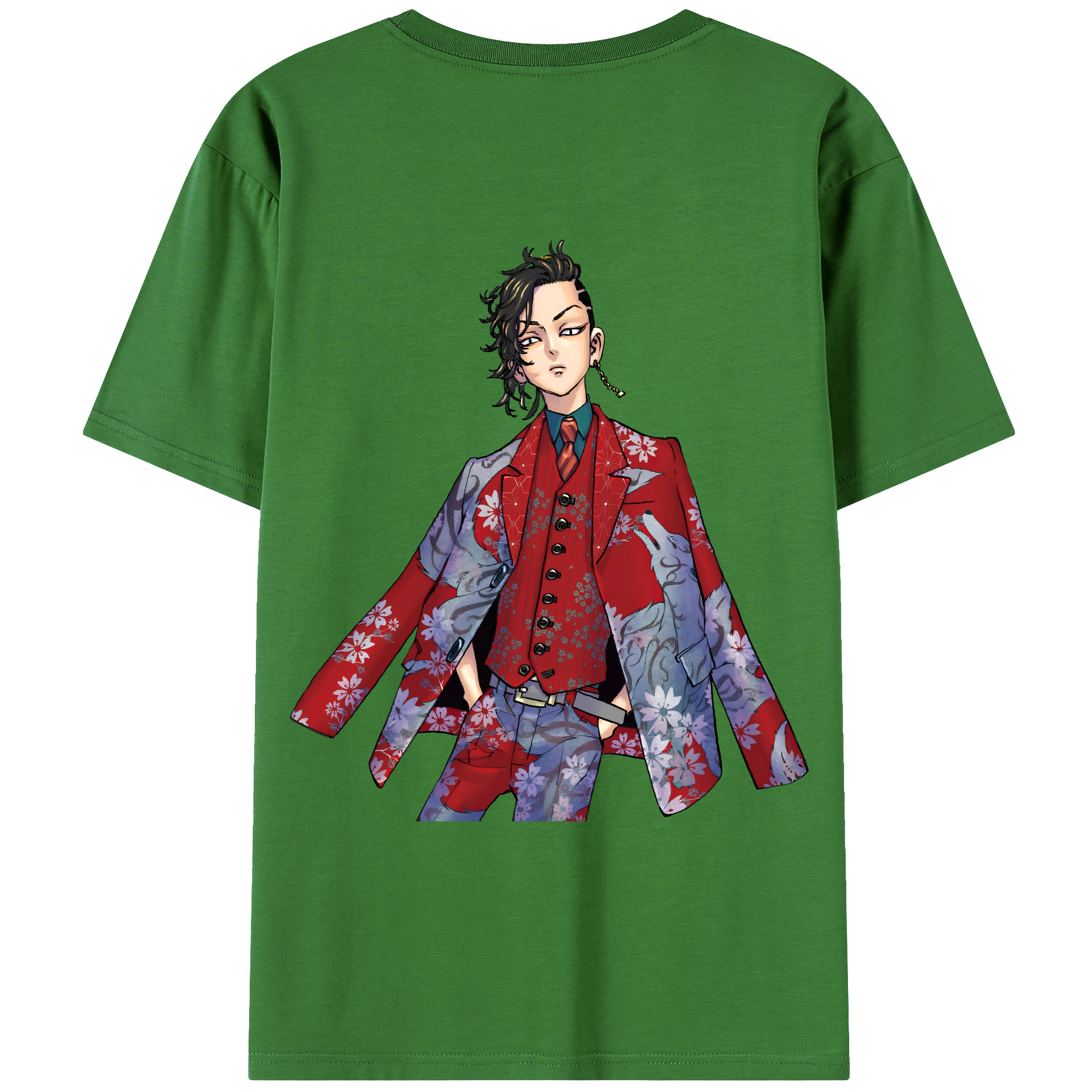 （画像用） 東京リベンジャーズ Tokyo Revengers レディース半袖Tシャツ(バックプリント)